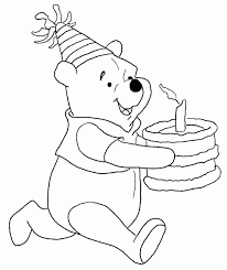 صور رسومات تلوين للاطفال رسومات كرتون للتلوين Birthday Coloring Pages Bear Coloring Pages Cartoon Coloring Pages