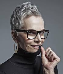 The hairstyle as the name implies are longer till your neck, and they are the hairstyle is textured over the top as well as the sides to make contrast through the back which is clipper cut short blonde hair with a textured fringe. 50 Hot Hairstyles For Women Over 50 For 2021