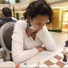 WFM Sara Adel coaches chess students • lichess.org