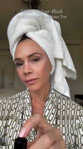 SOAKED IN COLOUR, “It feels like water, because it is! We’ve packed this  blush with mineral rich sea water and coconut fruit water to detoxify and  give skin that fresh, energised glow I’m always ...