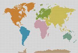 Western hemisphere and eastern hemisphere. Counted Cross Stitch Pattern World Map Globe Map Instant Download Pdf Pattern Hand Designed By Dueamici Kanavice Oya Desenler