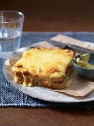 Croque Monsieur Soak Bread In Egg Place In Frying Pan Like Making French Toast Melt Cheese Onto Bread And Add Ham Croque Recepten Recepten
