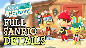 6pcs【latest version】acnh sanrio collaboration pack rv villager cards compatible with switch for animal new horizons. Animal Crossing New Horizons Sanrio Announcement Amiibo Card Details Everything You Should Know Youtube