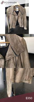 Flash Sale Soia Kyo Leather Jacket In Taupe Leather Jacket Jackets Clothes Design