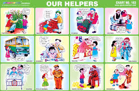 Our Helpers Chart Pdf Community Helpers Matching Game