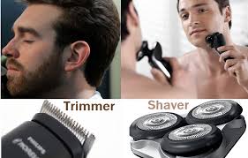 Beard trimmer for men, rlsoo waterproof hair clippers cordless hair trimmer for men, all in 1 trimmer rechargeable grooming kit for body mustache nose ear facial, led display with storage dock. Difference Between Trimmer Clipper Groomer Razor Shaver Epilator