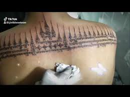 Hình xăm chữ khmer rất linh thiêng về mặt thẩm mỹ và nét văn hóa đặc trưng của xứ chùa vàng. Sak Yant Khmer Krom Khmer Tattoo 0962096348 Youtube