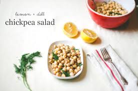RECIPE: LEMON + DILL CHICKPEA SALAD — molly yeh