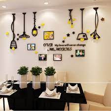 Browse our unique range of dining room wall stickers. Creative Lamp Cartoon Wall Stickers Dining Room Background Wall Sticker Modern Wall Art Decals Home Decoration For Living Room Wall Stickers Aliexpress