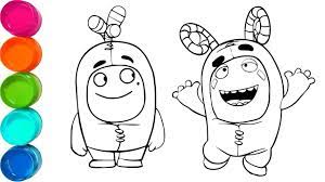 Check spelling or type a new query. Cute Oddbods Bubbles And Zee Cartoon Coloring Pages For Kids Video For Toddler Youtube