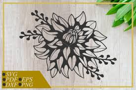 Download Single Lotus Flower Line Art Graphic By Rizuki Store Creative Fabrica PSD Mockup Templates