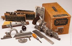 Sensational Stanley No A 45 Aluminum Combination Plane 100 Complete In Its Original Box Antique Woodworking Tools Vintage Tools Antique Tools