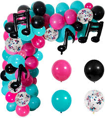 Maybe you would like to learn more about one of these? Buy Tic Tok Balloon Arch Kit Jogams 127 Pack Tic Tok Balloons Set With Music Note Balloons Music Party Decorations For Girls Teens Birthday Party Karaoke Music Theme Decor Online In Turkey