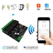 Führen sie alle oben genannten schritte durch, um leuchten mit. 4ch Wireless Wifi Switch Tuya Smart Life App Diy Funk Modul Schalter Fr Alexa Ebay