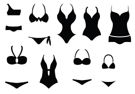 Bathing Suit Clipart Black And White Pin On Cameo Stuff