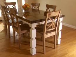 build a dining table from an old door