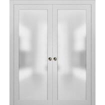 You may also incorporate frosted glass into your bathroom decor, for example, separate the shower or toilet zone. Frosted Half Glass Pantry Door Wayfair