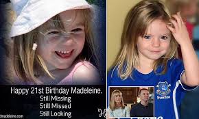 Madeleine McCann's parents share heartbreaking message as they mark their  daughter's 21st birthday
