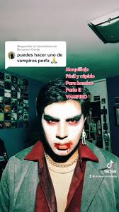 Easy Male Vampire Makeup for Halloween