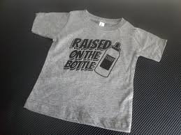 Raised On The Bottle NOS Nitrous Racing Boost Baby Toddler Tshirt Tee
