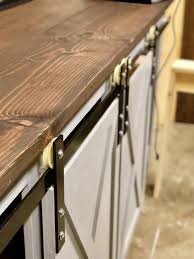 Massive Farmhouse Sliding Door Console Closeup Of Custom Sized 40 Inch Tall 94 Wide Behr Cosmic Quest Paint With Kona Sta Sliding Doors Custom Sizing Behr