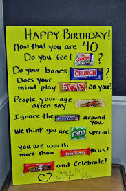 Birthday Poster Board Ideas Simple Happy Birthday Signs Made With Candy Bars Cakepins Com Happy Birthday Posters Happy Birthday Signs Candy Birthday Cards