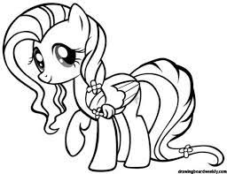 Fairy tales, animated films, flowers, anime, training coloring pages, nature, vegetables and fruit, cars, trees, animal, etc. Princess Fluttershy Coloring Page