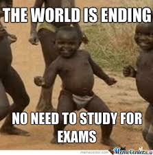 The World Is Ending By Shahram Meme Center