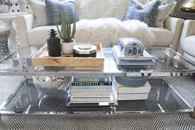 How to style your coffee table. Fantasy Flowers April 2016