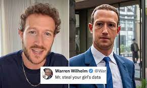 Facebook billionaire Mark Zuckerberg, 39, stuns the internet with ...