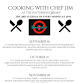 Cooking with Chef Jim @ The Patterson Library event in Westfield, NY