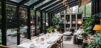 Use your sunroom as a dining room. 5 Stunning Sunroom Design Ideas