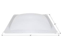Rv skylight outer dome replacement. Rv Skylight Roof Dome Sl1422a