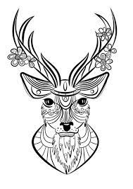 coloriage animaux cerf disney princess coloring pages art pictures de merde gratuit