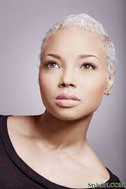 Cute Short Hairstyles For Black Women Stylesn Short White Hair Short Hair Styles Hair Beauty