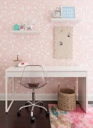 Ratings, based on 5112 reviews. Acrylic Task Chair At White Lacquer Desk Transitional Girl S Room