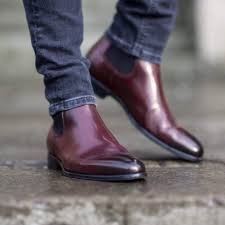 Their straightforward and clean design means that they can complement a range of outfits without clashing or seeming uncoordinated. Oxblood Chelsea Boots Thomas Bird