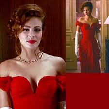 Color Analysis In Pretty Woman Consulente Di Immagine Rossella Migliaccio Pretty Woman Red Dress Pretty Woman Movie Pretty Woman Cocktail Dress