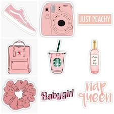 Pink Peachy Stickers Electronic Peachy Pink Stickers French Stickers Tickerstumblr Sticke Cikartma Yazdirilabilir Planlayici Cikartmalari Stickers