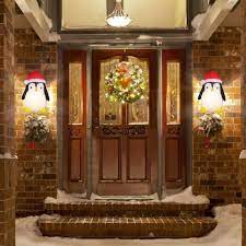 Maoyue 2 Pack Christmas Porch Light Covers Holiday Porch Light Covers Continue To The Product At The Christmas Porch Decor Porch Light Covers Porch Lighting