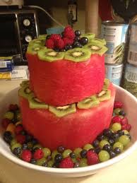 Water Melon Fruit Cake Delicious Fruit Fruit Cake Fruit