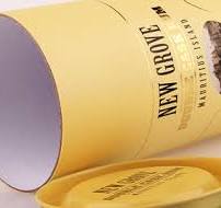 Customised Movable Lid Yellow Wine Bottle Gift Tube ...