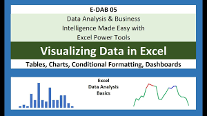 E Dab 05 Visualizing Data With Tables Charts Conditional Formatting Dashboards