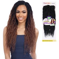 In fact, some hair types will even come already braided or twisted and yours is just to with the right braid pattern, you will find it easy to know how the braids will lay. Amazon Com Freetress Synthetic Crochet Braid 3x Pre Stretched Natural Wavy Twist 18 4 Medium Brown Beauty