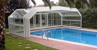 Intex 18 foot round easy set blue solar cover for swimming pools pool cover only. Supplier Of Domestic And Commercial Telescopic Swimming Pool Enclosures Pool Covers To The Uk Market Indoor Outdoor Pool Swimming Pool Enclosures Pool Houses