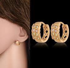 Small gold round earrings for girls. 15 Stylish Designs Of Small Earrings For Girls In Trend Styles At Life