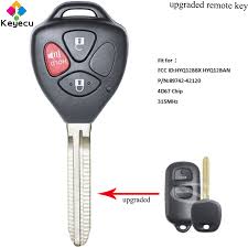 However, if this handy accessory breaks or turns up missing, you'll likely want to replace it as quickly as possible. Remote Entry System Kits Replacement Remote Key Fob Shell Pad Case For 2004 2005 2006 Toyota Tundra Parts Accessories