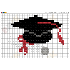 With over 200 designs, you'll find something here that is perfect for your next cross stitch project. Graduation Day Pixel Art Brik