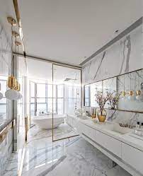 From marble floor tiles to marble worktops, having the slightest marble effect will help to transform an ordinary room into a room of glory, fit for the gods. 74 Luxurious Marble Bathroom Designs Digsdigs