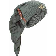Amazon Com Legend Of Zelda Knitted Link Beanie With Buckle Clothing Legend Of Zelda Geeky Clothes Beanie